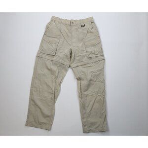 Vintage Y2K Columbia Mens Medium Ripstop Convertible Wide Leg Cargo Pants Shorts